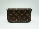 Louis Vuitton Felicie Pochette Crossbody & Khaki Green Bandouliere Fw1224rxzsa