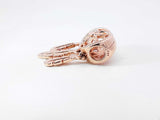 Pandora Spiritual Dreamcatcher Charm In 14k Rose Gold-plating 3.7 Gram Fw0926rdu