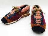 Fendi Patchwork Multicolored Shearling Shoes Size It 39 Do0925lxzde