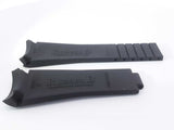 Rubber B M204-l Black Watch Band Aa0623lrzsa
