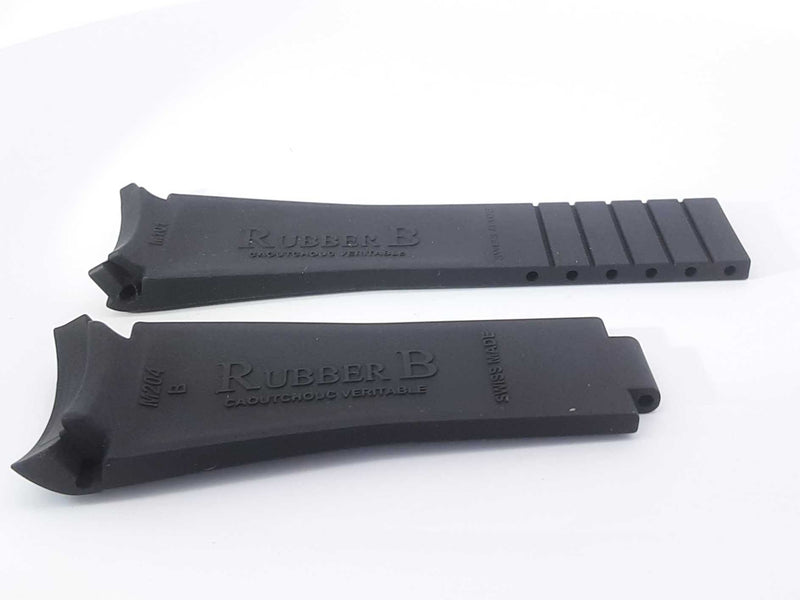 Rubber B M204-l Black Watch Band Aa0623lrzsa