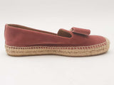 Salvatore Ferragamo Velvet Espadrilles Pink Size 5.5 Aa0126lzxsa