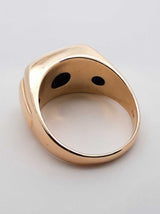 0.68 Cttw Diamond & 14k Yellow Gold Cluster Ring 12.7 Gram Size 11.5 Fw0725czxdu