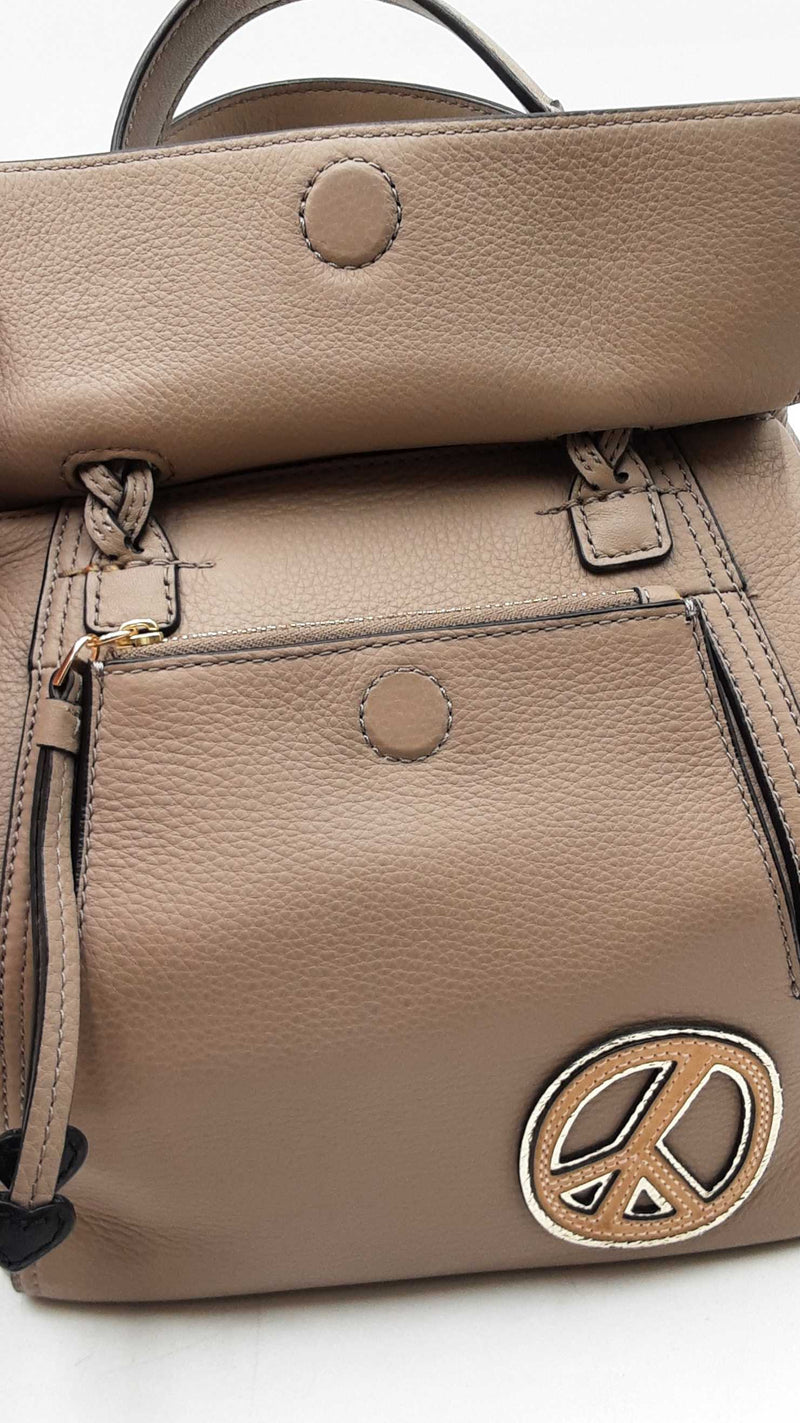 Tory Burch Peace Half Moon Top Handle Satchel Bag Eb1225lixdu