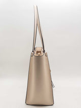 Michael Kors Kris Large Zip Top Tote White Aa0425wrsa