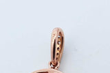 18k Rose Gold Diamond Hamsa Pendant 2.4 Grams Eb0526orxdu