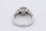 2.37cttw Diamond Ring In 18k White Gold 6.4 Grams Size 7.5 Eb0526rxxzsa