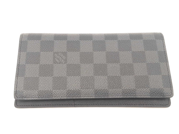 Louis Vuitton Damier Graphite Portefeuille Brazza Wallet Sd1025ocrsa