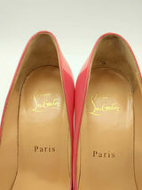 Christian Louboutin Pigalle Follies Pink Patent Leather Pumps Size 37 Eb225lrxsa