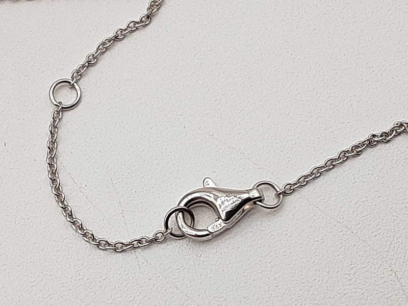 0.40 Cttw Diamonds 14k White Gold 2.9g Pendant Chain 18 In Do0525lixde
