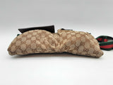 Gucci 28566 Gg Beige Canvas Nylon Web Belt Bag Do1224lxzde