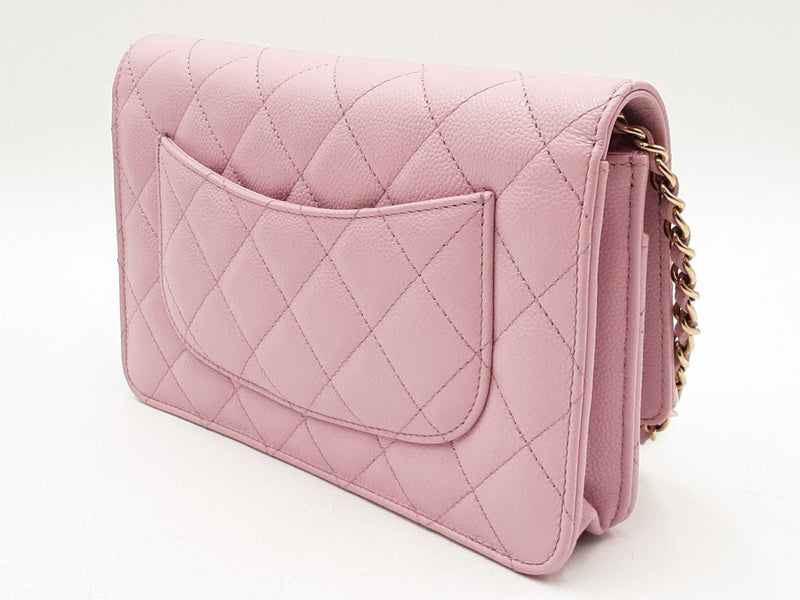 Chanel Quilted Caviar Wallet On Chain Shoulder Bag Fw0825wzxzdu