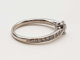 Tiffany & Co. Diamonds 0.95 Platinum 2.5g Ring Size 4 Do0425ixzde