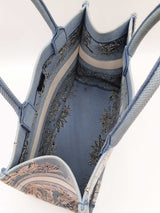 Christian Dior Dioriviera Medium Book Tote In Cotton Canvas Fw1225llxzdu