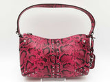 Michael Kors Astor Studded Snake Embossed Leather Shoulder Bag Sd0826rzdu