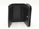 Balenciaga Cash Mini Wallet In Dark Gray Crinkled Calfskin Fw0926lzxdu
