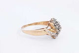 Diamond Ring In 14k Yellow Gold 3.7 Grams Size 11 Eb0724llrsa