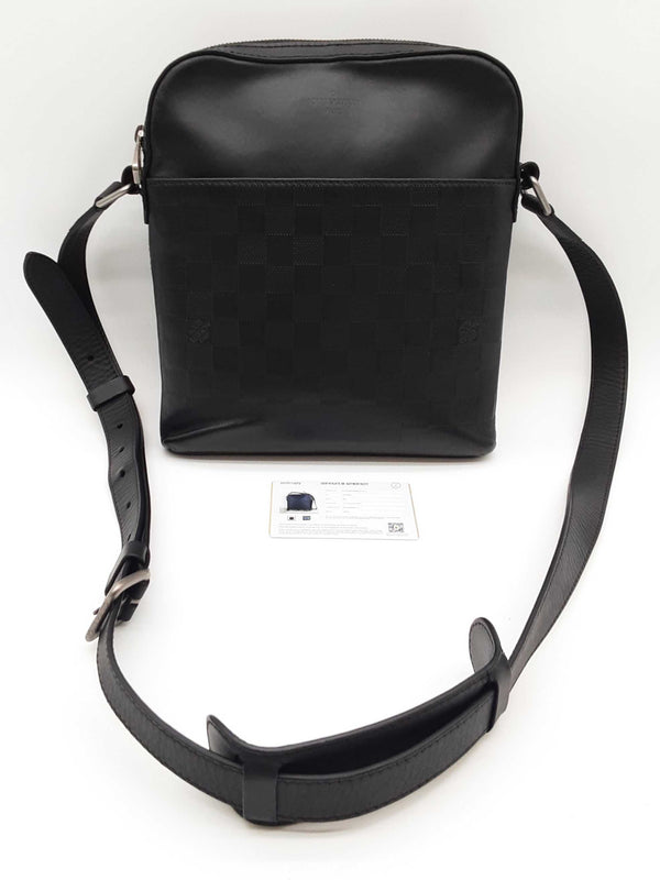 Louis Vuitton District Pochette Black Damier Infini Messenger Bag Do0525cxzde