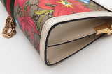 Gucci Gg Supreme Monogram Flora Web Ophidia Crossbody Eb0726rxzsa
