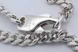 Gucci Interlocking G Sterling Silver Pendant Necklace 18.7g 17.5 Inch Eb0226crdu