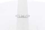 1.89cttw Lab Grown Diamond Eternity Band 14k White Gold 1.5g Size 5.5 Eb826porsa