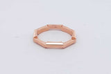 Gucci 18k Rose Gold Link To Love Mirrored Ring 3 Grams Gucci Size 11 Eb0326orxsa
