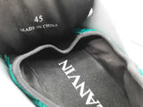 Lanvin Curb Color-block Rubber Pearl Grey Sneakers Size 12 Sd0925lrzde