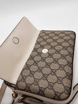 Gucci Horsebit 1955 Gg Monogram Canvas & Leather Crossbody Bag Eb0926cxzde