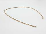 18k Yellow Gold Rope Chain 9.9 Grams 24 Inches  Jr1125prxmia