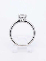 1.05 Cttw Lab Grown Diamond & 14k Solitaire Ring Size 5.5 Fw0225pcrdu