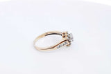 Approx. 0.37ctw Diamond Ring In 14k Yellow Gold 4.5 Grams Size 10 Eb1024lixsa