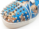 Christian Louboutin Orlato Flatca Odyssey Blue Shoes Size Eu 41 M Do0525lixde