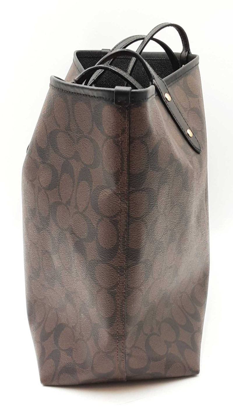 Coach Signature Logo Canvas Tote Bag Sd0825ozdu