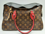 Louis Vuitton Tuileries 2 Way Marine Bordeaux Monogram Handbag Do1124icrde