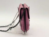 Bottega Veneta Rialto Embossed Leather Purple Handbag Aa0925wrzsa