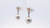 Chanel Cc Faux Pearl Drop Earrings Silver 4.1 Grams Sd0126lcrdu