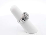 1.78ctw Diamonds 14k White Gold 5.7 Grams Ring Size 6 Sd0825crzdu