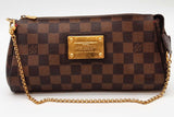 Louis Vuitton Damier Ebene Eva Clutch Eb0726srxde