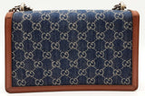 Gucci Gg Monogram Denim Dionysus Chain Shoulder Bag Eb0526lwlide