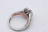 1.74cttw Diamond Ring In 14k White Gold 4.9 Grams Size 5.5 Eb0326prxsa