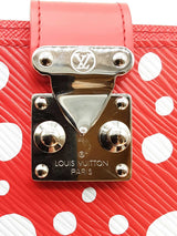 Louis Vuitton X Kusama Infinity Dots Red Epi Leather Notebook Cover Eb0926rxzde