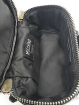 Moschino Black Leather Biker Crossbody Bag Eb0426rxde