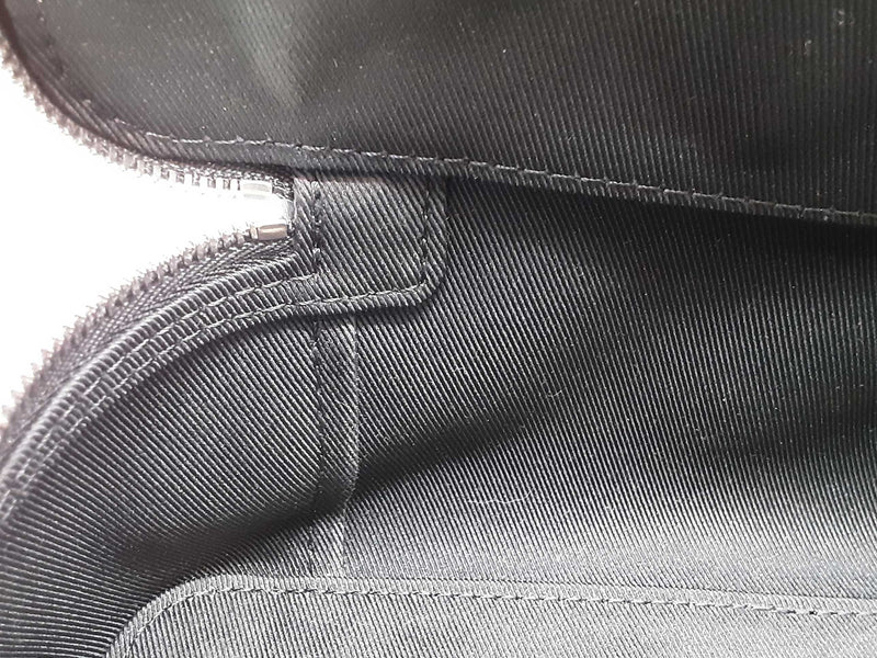 Louis Vuitton Black Graphite Monogram Coated Canvas Cosmetic Bag Do1125oxzde