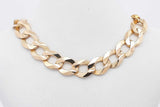 14k Yellow Gold Curb Link Chain Necklace 28.8 Grams 20 Inch Eb0726leorsa