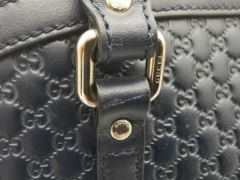 Gucci Dome 2 Way Navy Blue Microguccissima Leather Crossbody Bag Do0525ixzde
