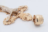 14k Yellow Gold Crucifix Pendant 6.6 Grams Eb0326prxsa