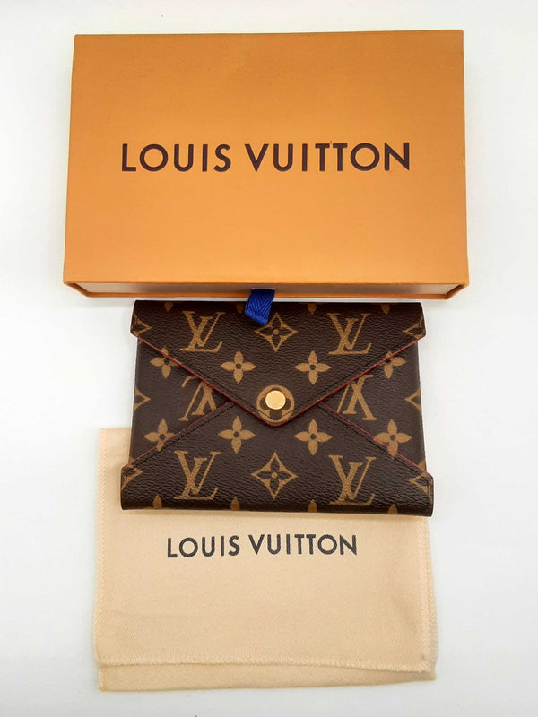 Louis Vuitton Kirigami Brown Monogram Envelope Wallet Do1024lxzde