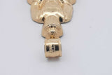10k Yellow Gold Buddha Pendant 4.4 Grams Eb1125lxzsa