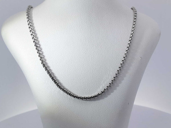 14k White Gold 4.2 Grams Chain 20 Inches Aa0925lozsa