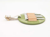 Louis Vuitton Golf Tee Holder In Green Damier Heritage Coated Canvas Fw0725wrxdu